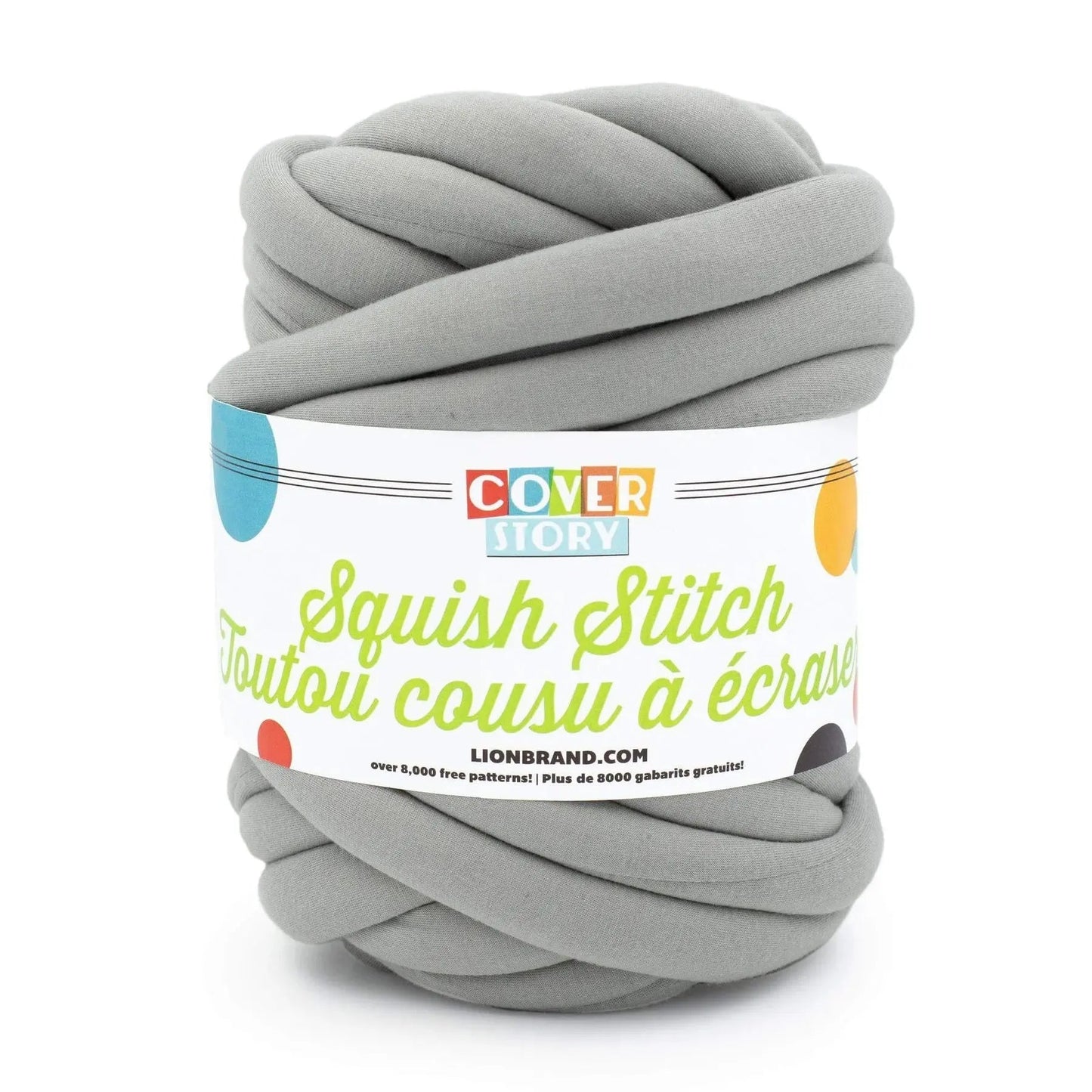 Space Grey Squish Stitch Yarn