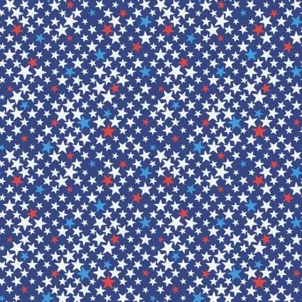 Star Spangled Summer Star Cluster 43"/44" Fabric Per Yard