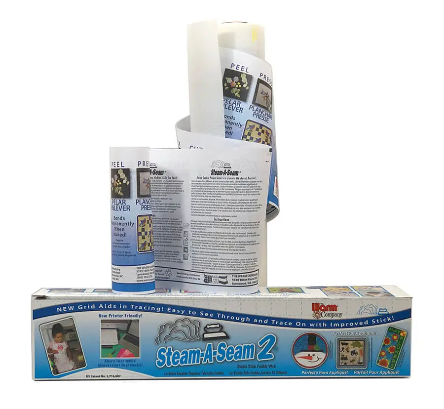 Steam-A-Seam 2 24" x 25 YD Fusible Web - Heat-Adhesive for Quilting and Crafting