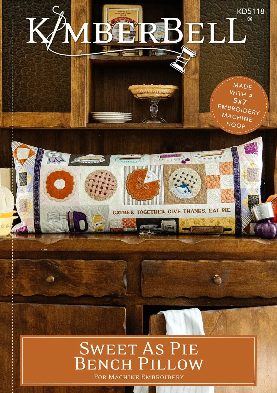 Sweet As Pie Bench Pillow