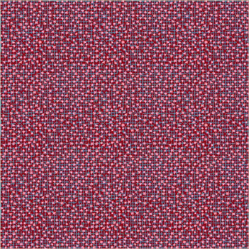 Sweet Talk Julia Crimson Cotton 44/45 Fabric Per Yard