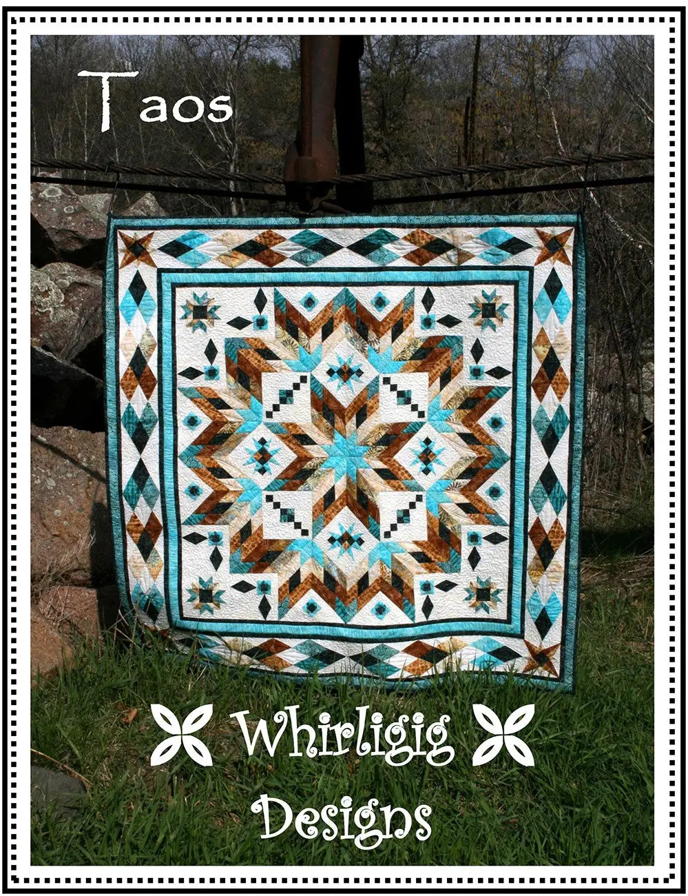 Taos Foundation Paper Piecing Pattern