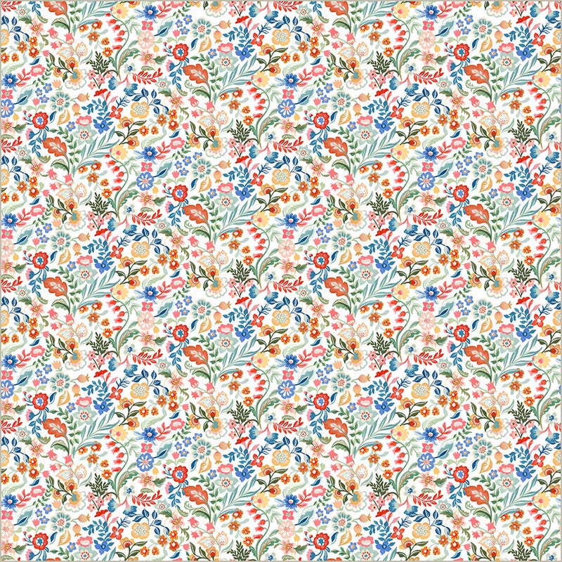 Tapestry Delicate Mist Cotton 43/44 Fabric Per Yard