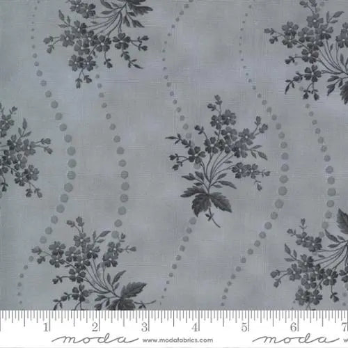 Urban Farmhouse II Dove Floral Dot 44"/45" Fabric Per Yard