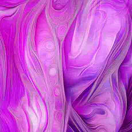 Violet Horizons Ombre Wave Cotton 44"/45" Fabric Per Yard