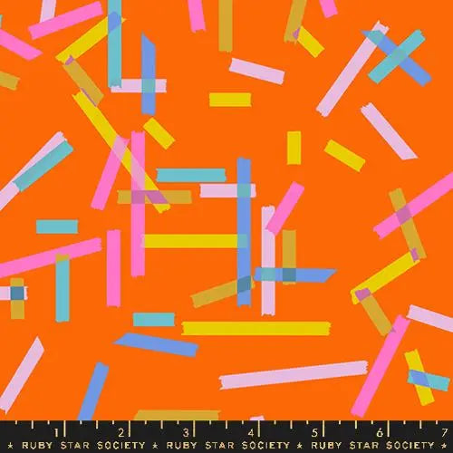 Washi Plus Goldfish Novelty Tape 43"/44" Fabric Per Yard