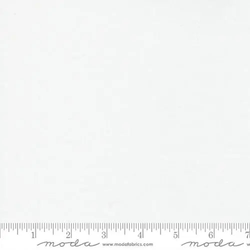 White Bleached Bella Solids 44"/45" Fabric Per Yard