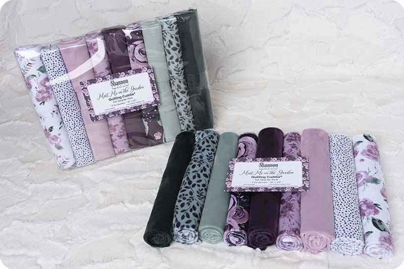 Quilting Cuddle Fat Quarter Pack Meet Me in the Garden