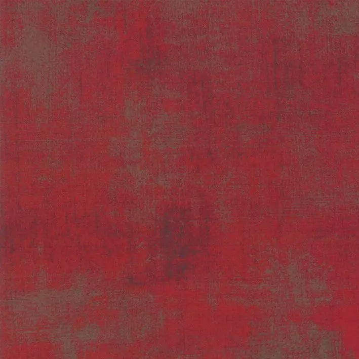 Maraschino Cherry Grunge Cotton Wideback Fabric - ( 5/8 Yard Pack )