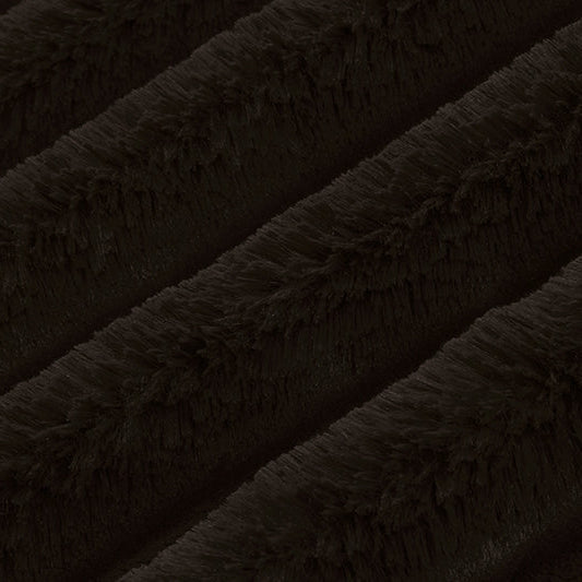 Luxe Cuddle Bunny Espresso 58"/60" Fabric per yard