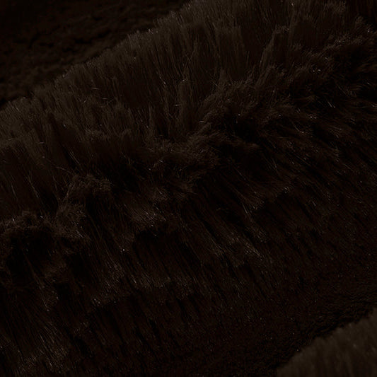 Luxe Cuddle Bunny Espresso 58"/60" Fabric per yard