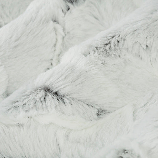 Luxe Cuddle Frosted Hide Titan 58" - 60" Fabric per yard
