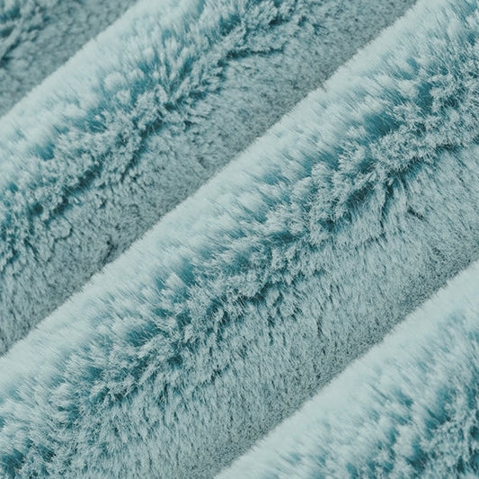 Luxe Cuddle Frosted Baby Seal Teal 58"/60" Fabric per yard