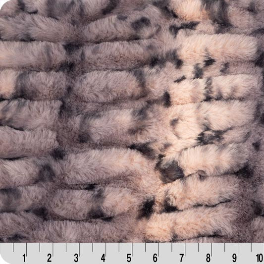 Medallion Luxe Cuddle Milan Lynx Fabric per yard