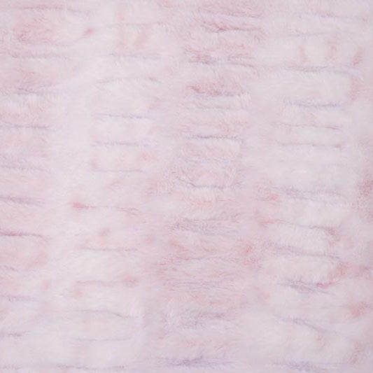 Rosewater Luxe Cuddle Milan Lynx Fabric per yard