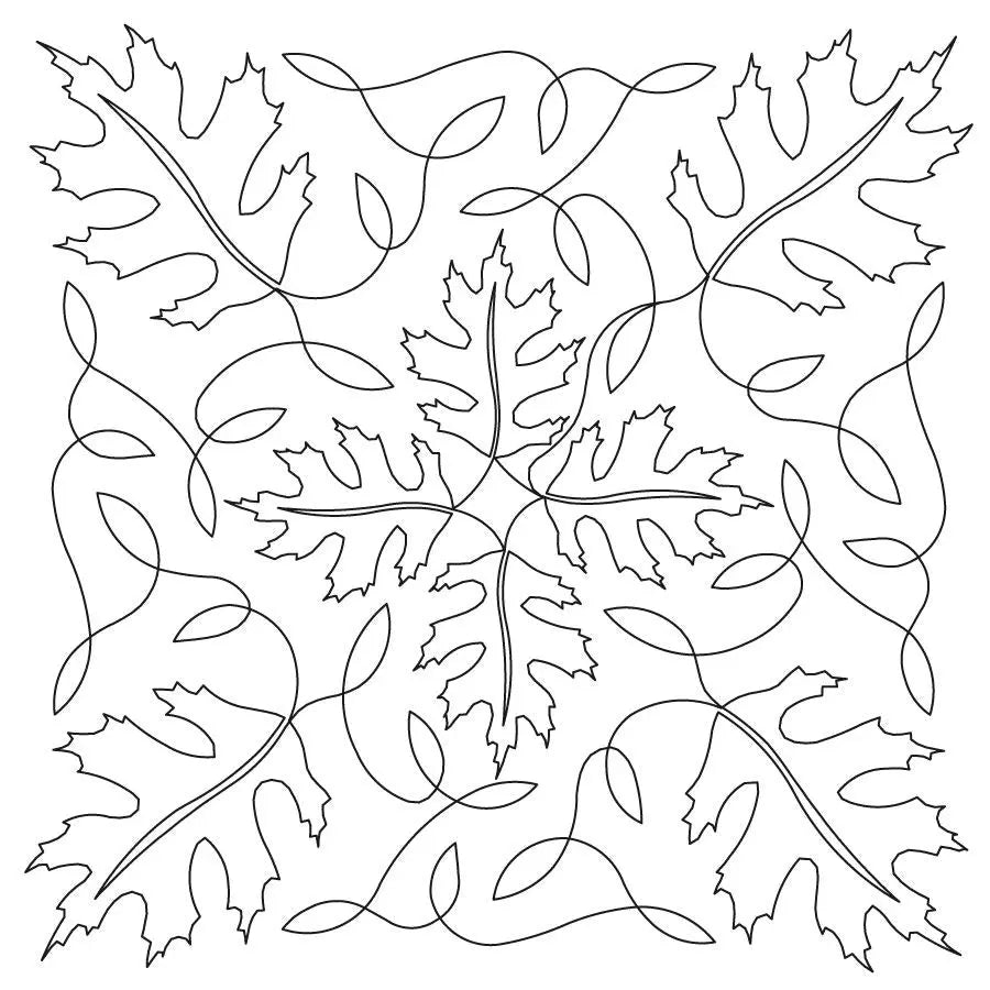 Autumn Leaves Large Block