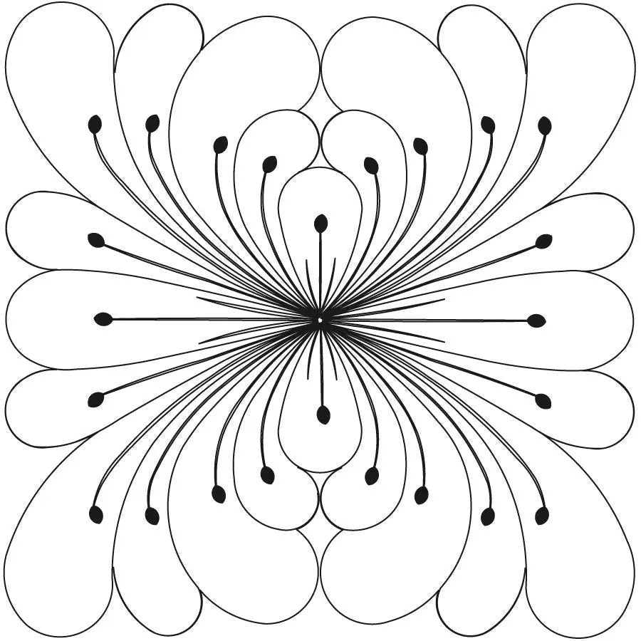 Dotted Fleather Block