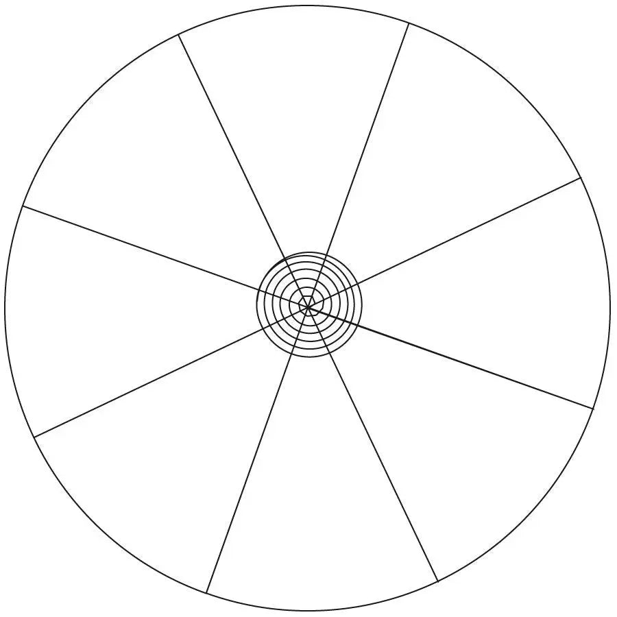 Feather Circle Block