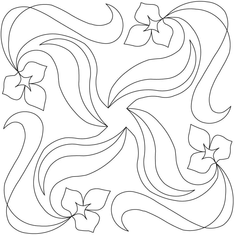 Floral Galaxy Block
