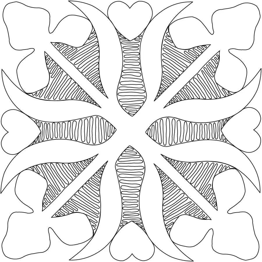 Louise Stipple Fill Block
