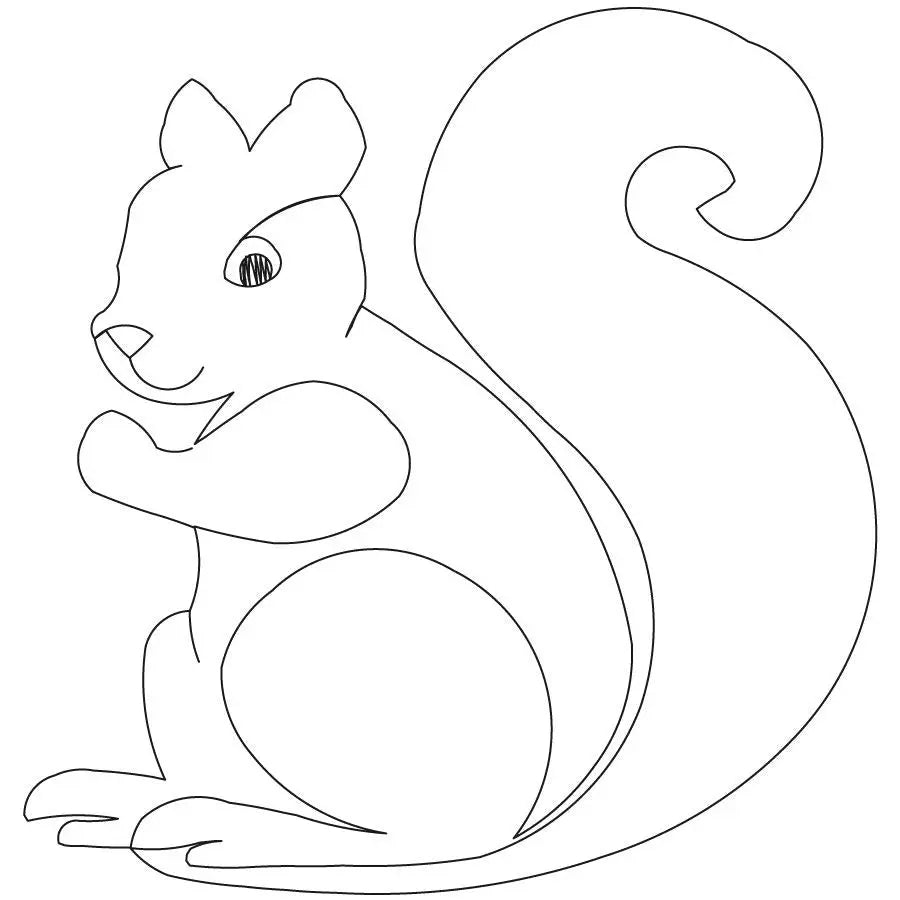 Super Squirrel Digital Design Block