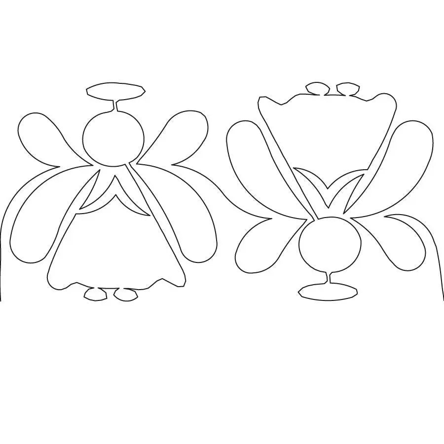 Feathered Angels 2 Border