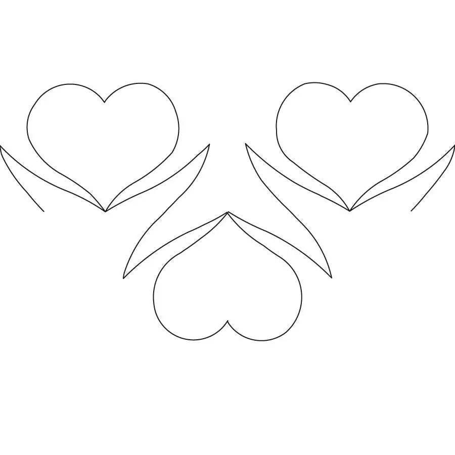Hearts in Bloom Border