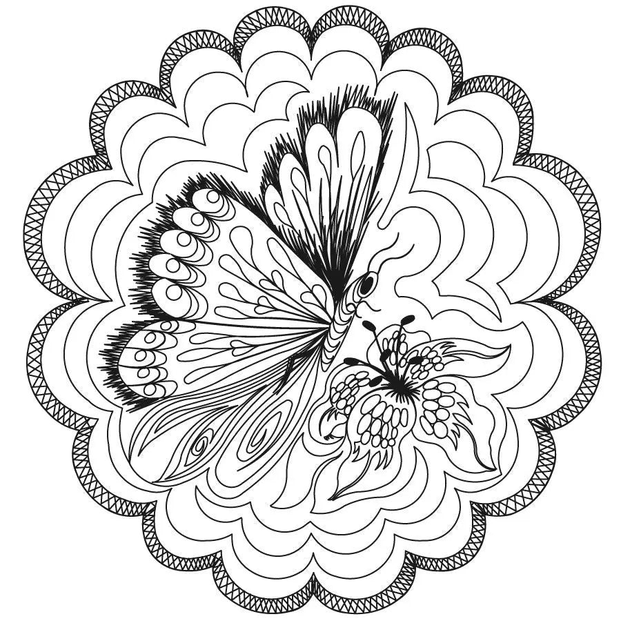Fancy Butterfly Placemat