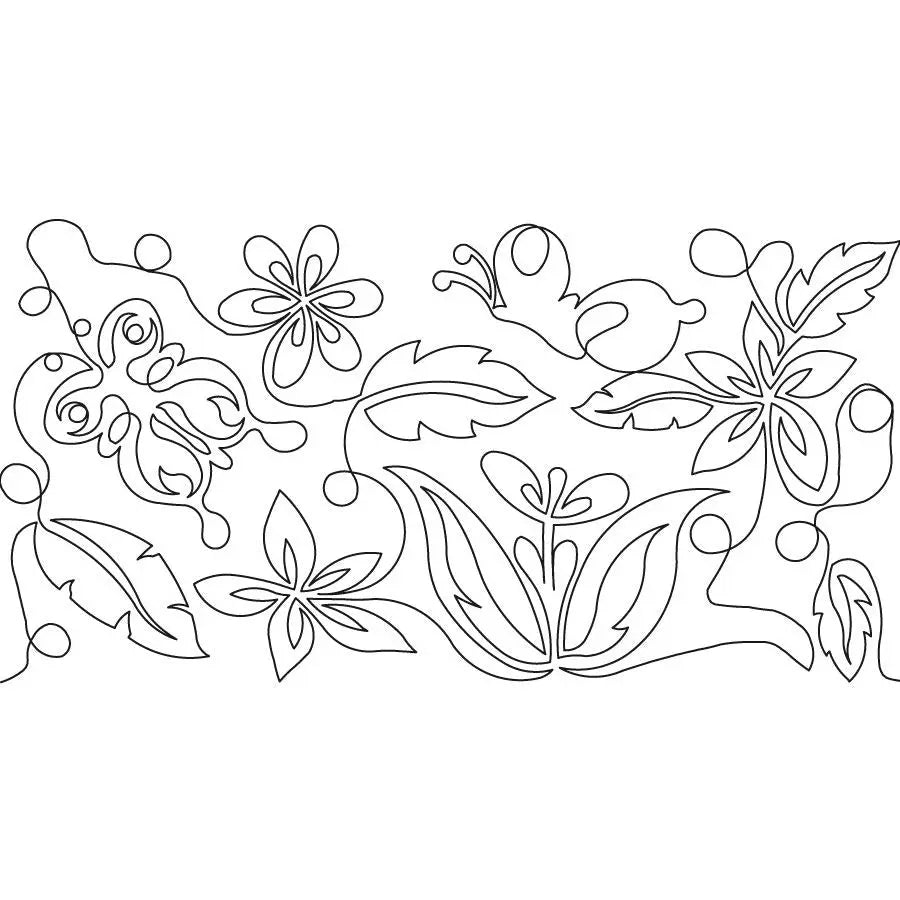 Butterfly Flowers Digital E2E