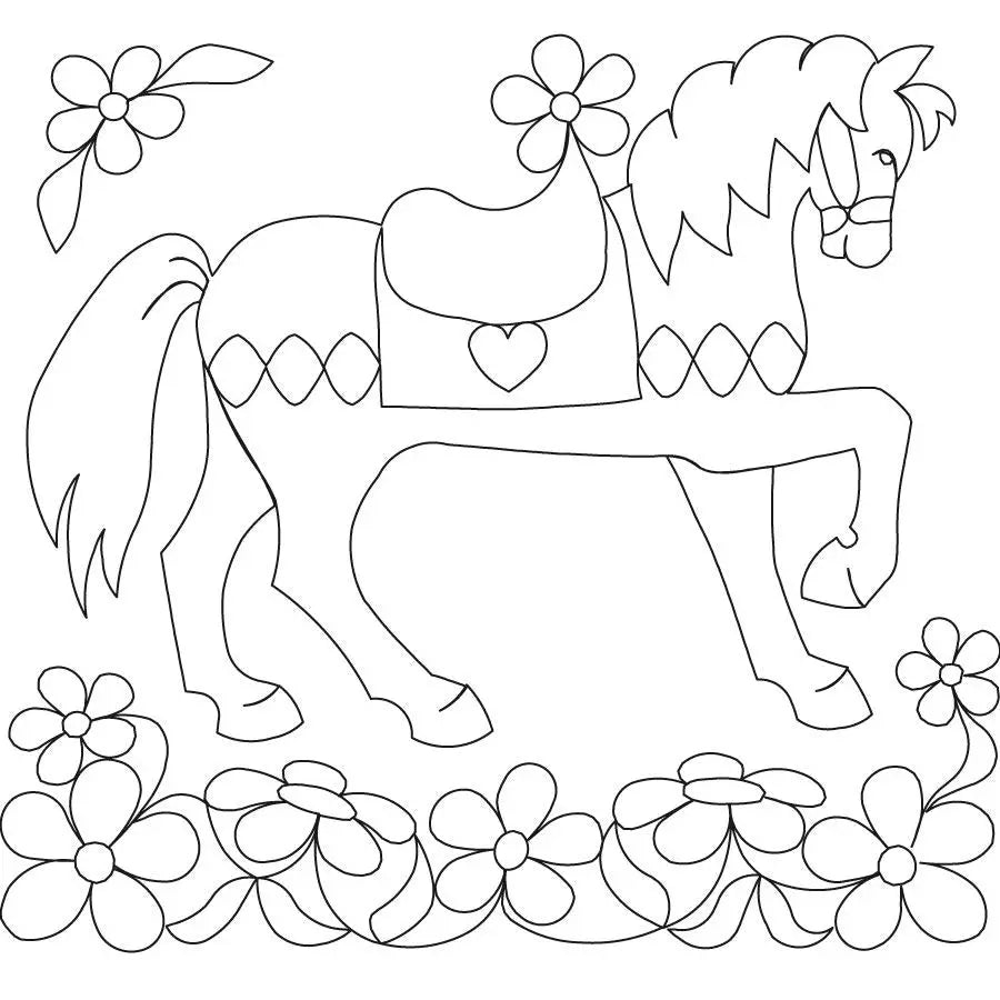 Pretty Pony Combined Block