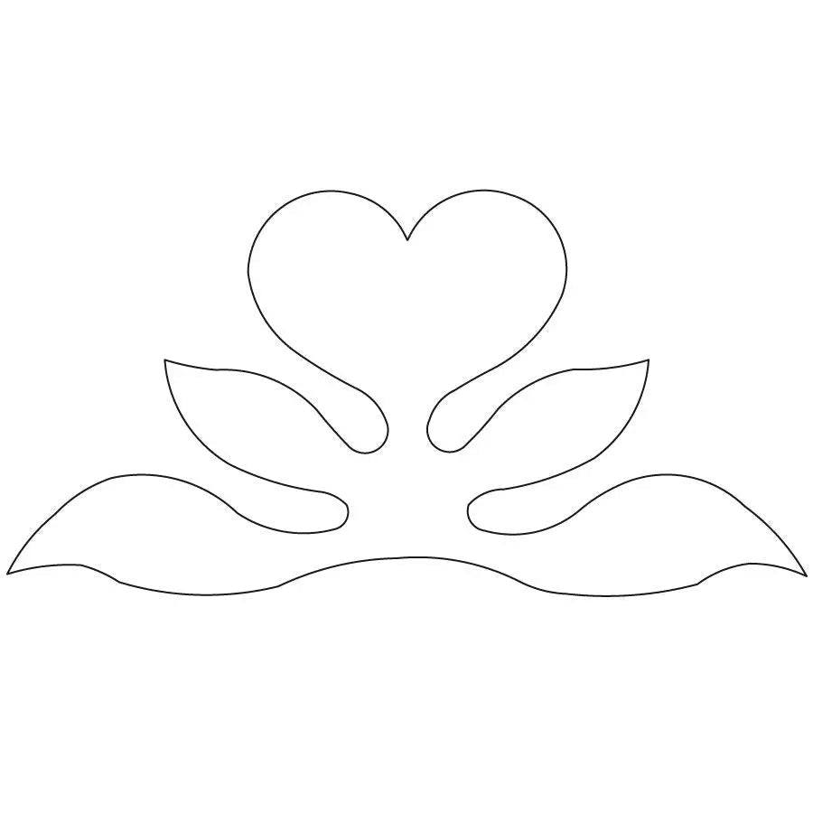 Heart Bloom Triangle