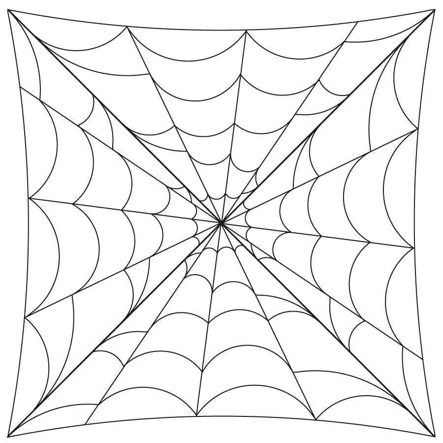 Spider Web Digital Design Block