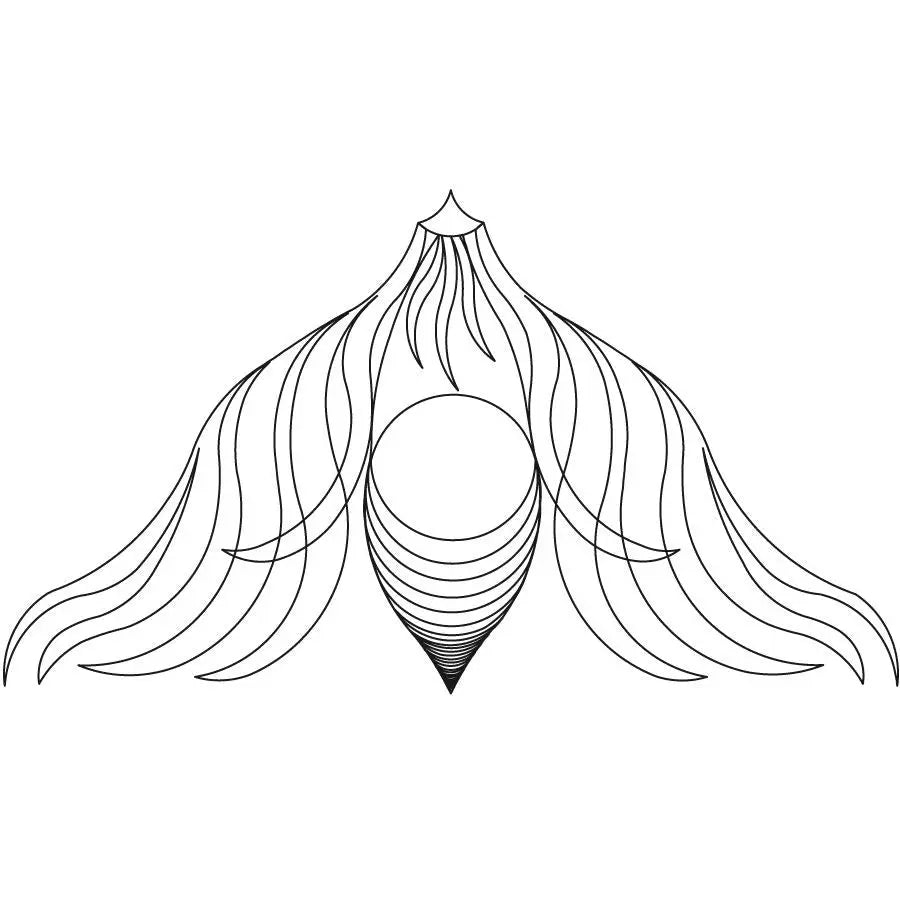 Indian Fleather Flame 2 Triangle