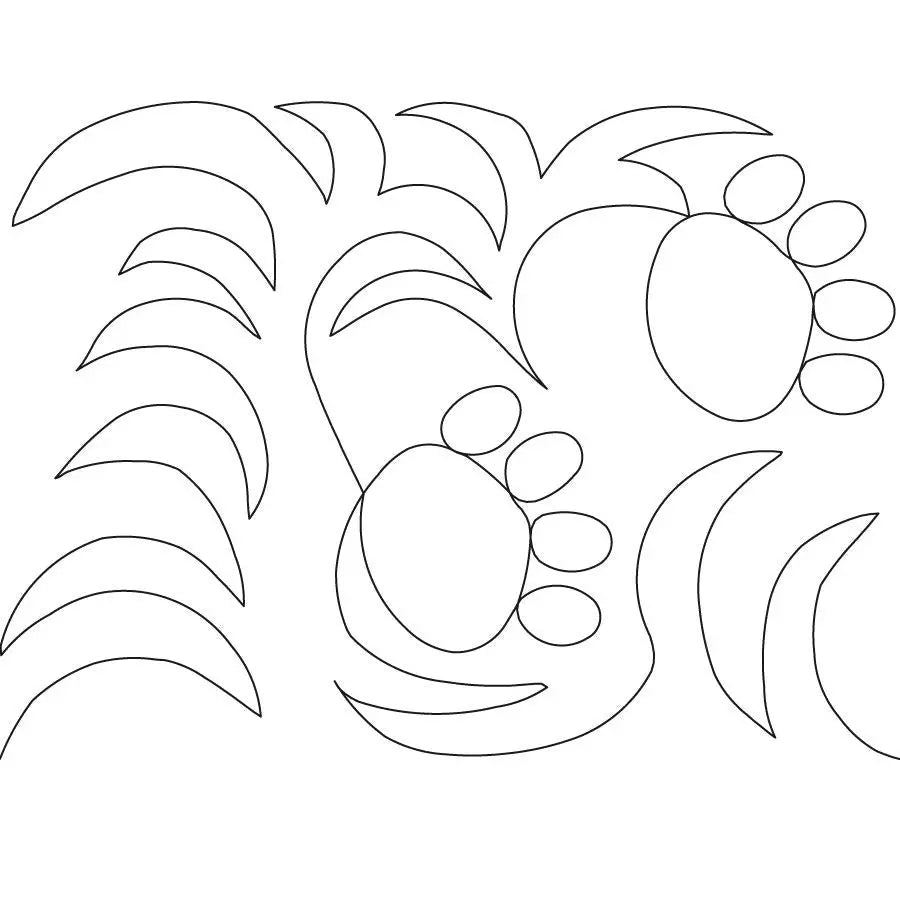In Like a Lion Paw Prints E2E