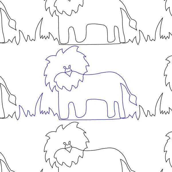 Circus Parade Lion Digital E2E