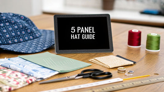 Your Guide to Crafting with a 5 Panel Hat Template