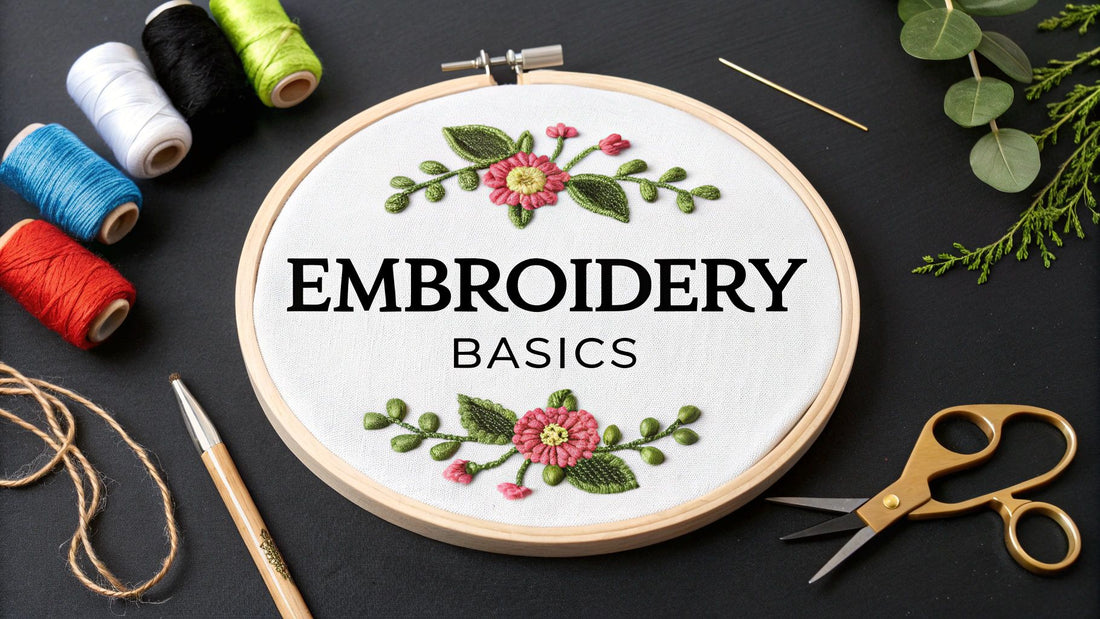 Master These 8 Basic Embroidery Stitches for Beginners in 2026