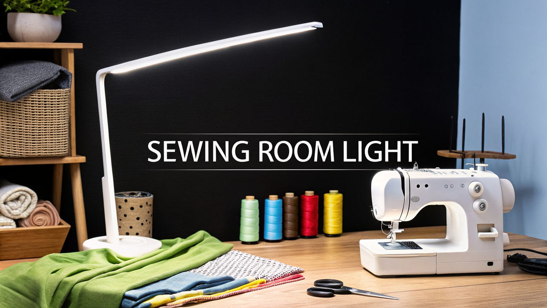 Best Lighting for Sewing Room: 2026 Guide to Bright, Eye-Friendly Crafting