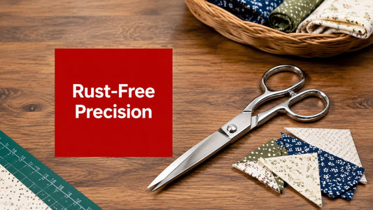 Corrosion Resistant Stainless Steel Scissors: A Crafter's