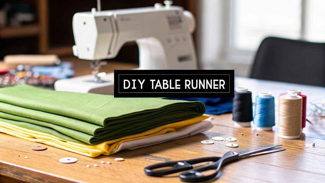Do It Yourself Table Runners: A Simple Guide - do it yourself table runners