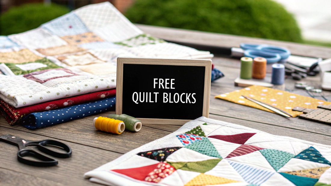 7 Best Sources for Easy Free Quilt Block Patterns in 2025