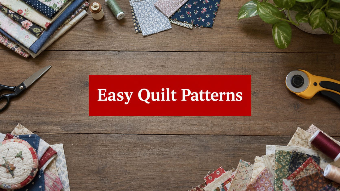 7 Easy Quilting Patterns for a Perfect First Project
