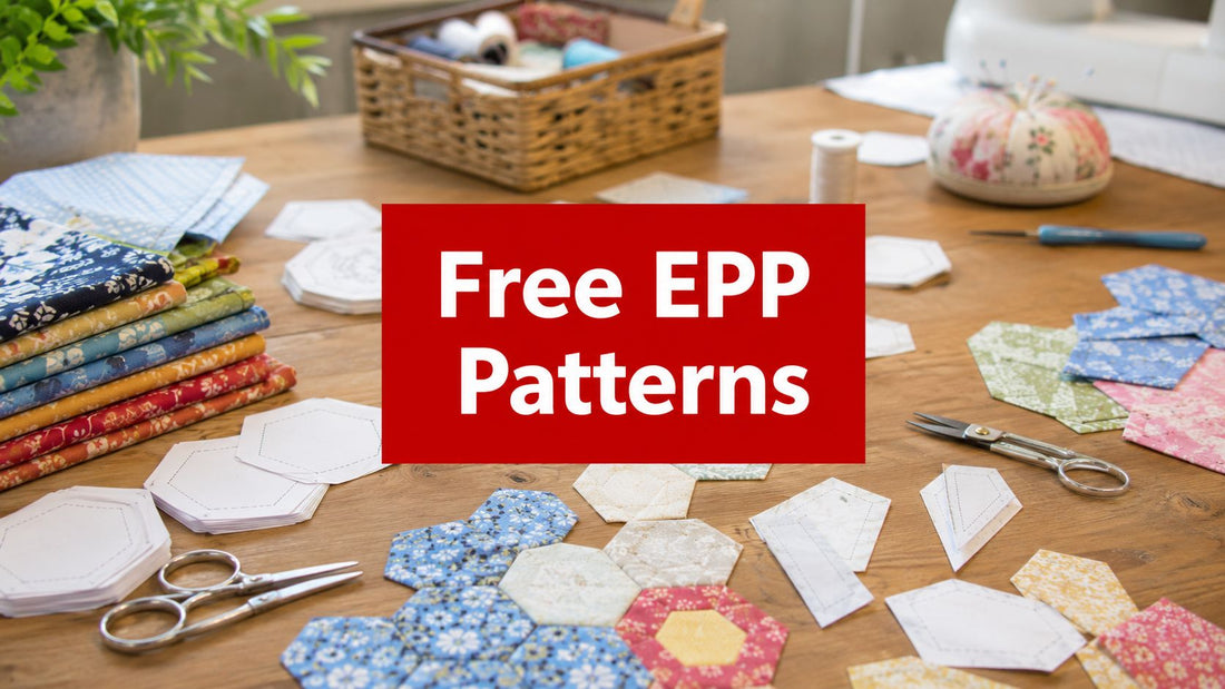 Best English Paper Piecing Free Patterns 2026