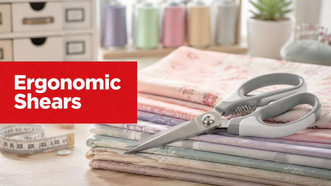 Ergonomic Fabric Shears for Carpal Tunnel