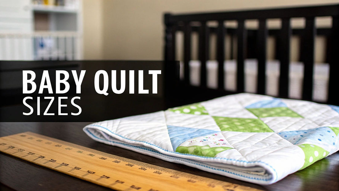 Your Guide to Baby Quilt Dimensions