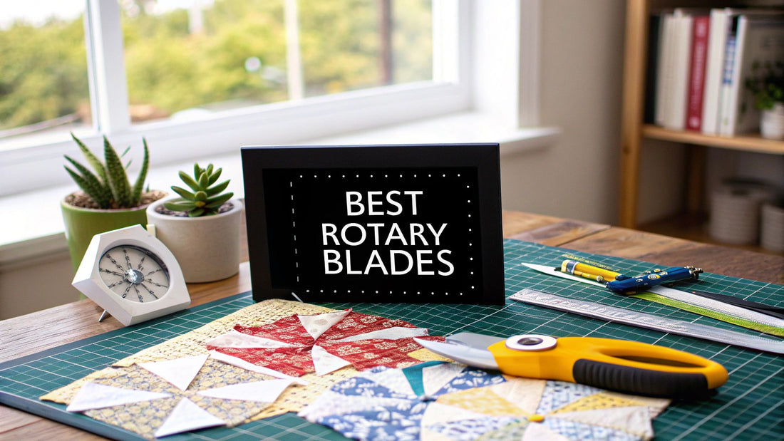 Best Rotary Cutter Blades for Quilting and Crafts