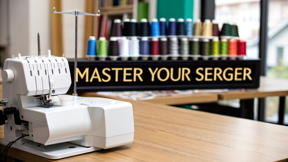 What Is a Serger Machine? Discover Its Benefits Today