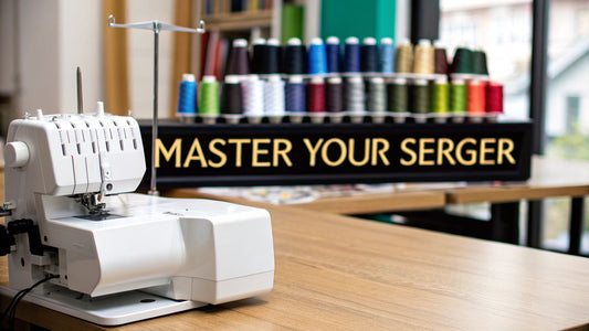 What Is a Serger Machine? Discover Its Benefits Today