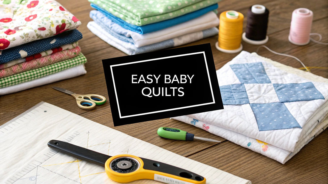 7 Easy Baby Quilt Patterns for Beginners in 2025