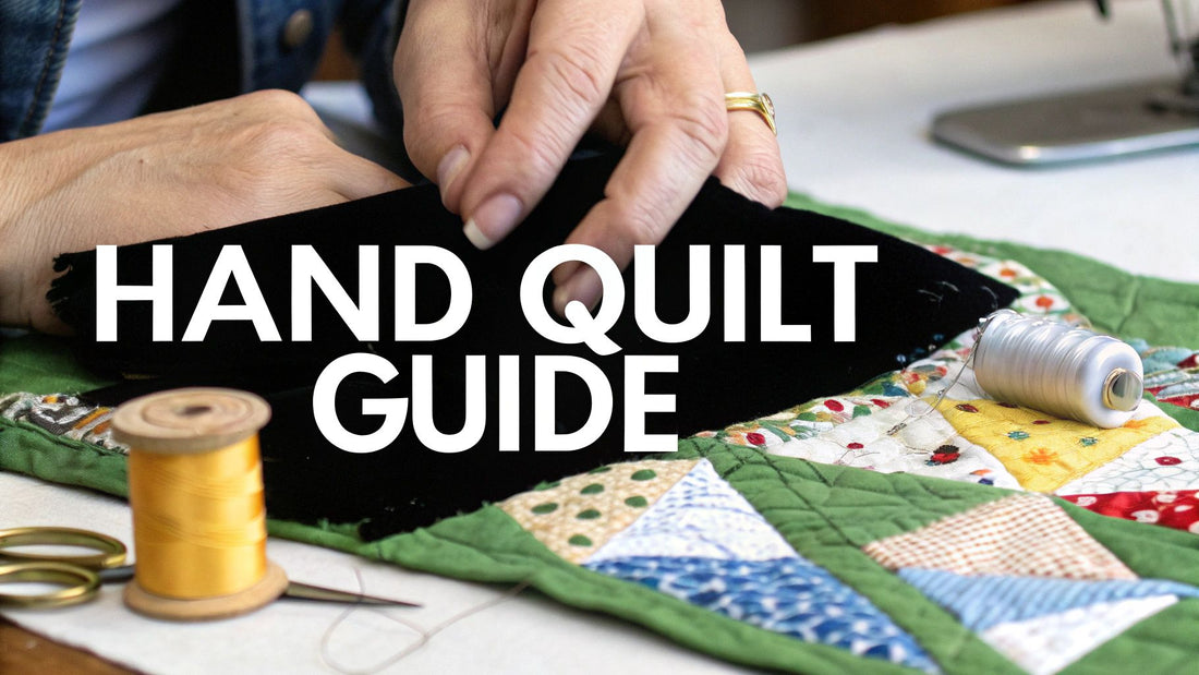 How to Sew a Quilt by Hand A Beginner's Guide